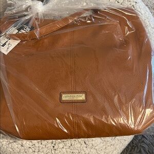 London fog brown satchel NWT great for Christmas